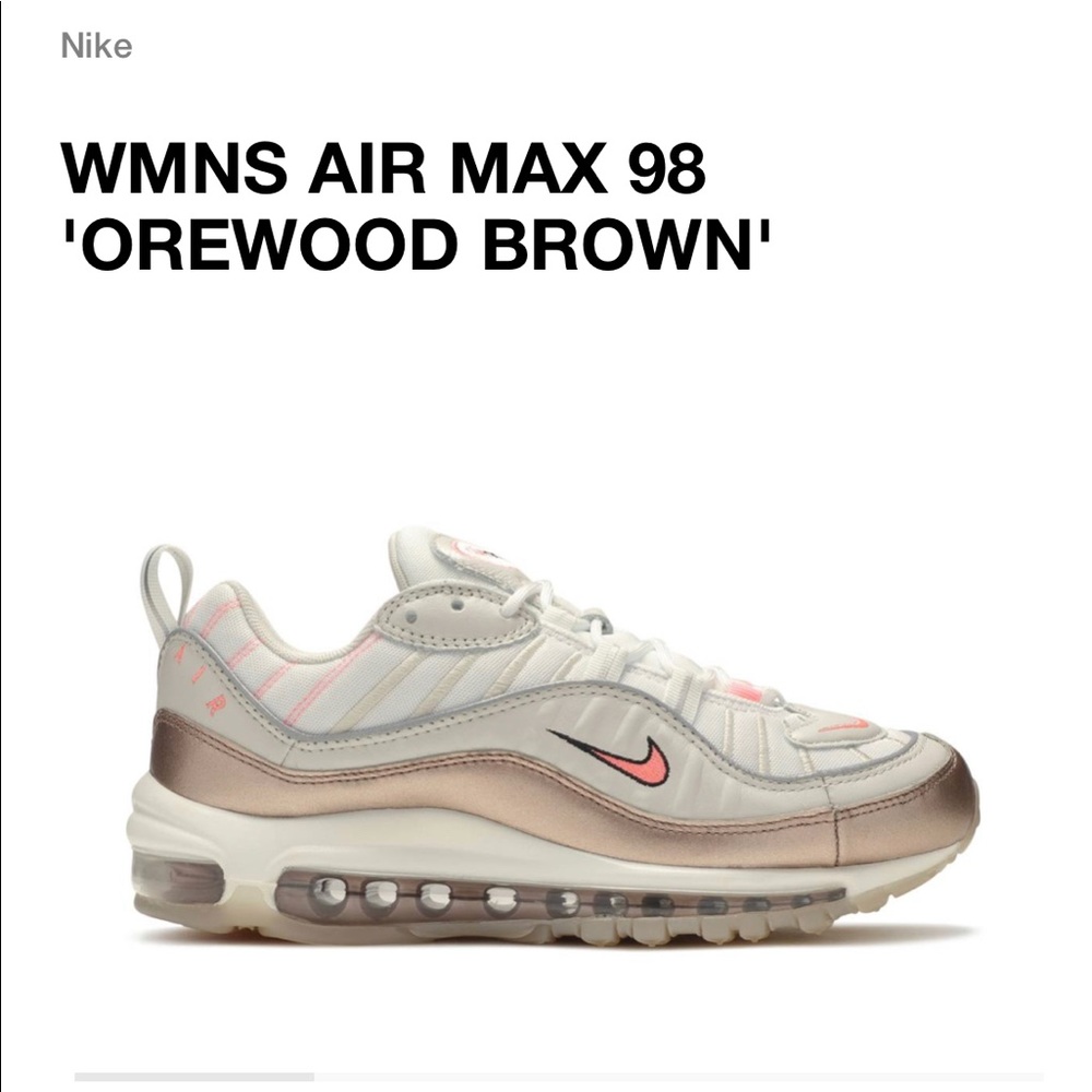 Women’s air max 98 orewood brown